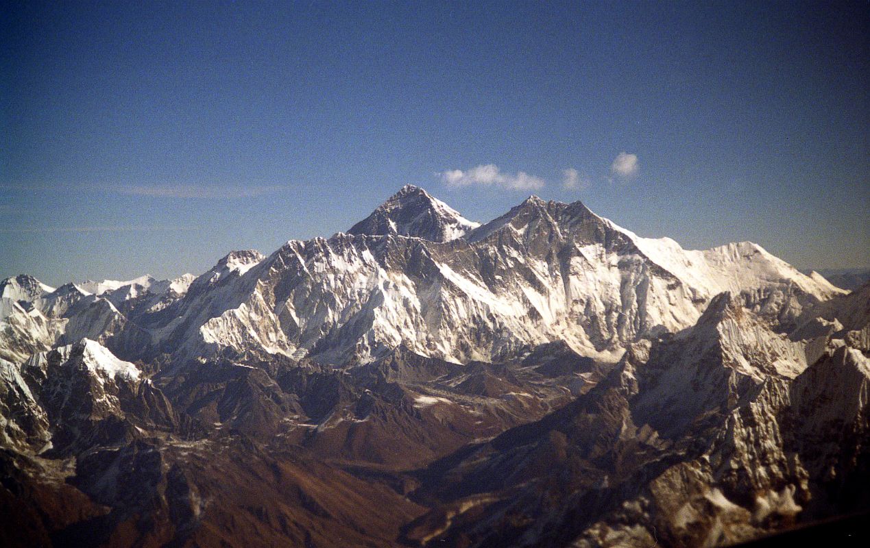 1 Kathmandu Mountain Flight 2 Taweche, Nuptse, Everest, Lhotse, Ama Dablam